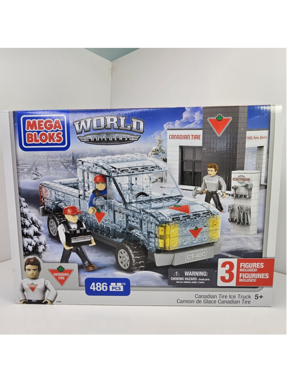 SEALED Mega Bloks Canadian Tire Ice Truck 486 PCS Limited Edition NEW